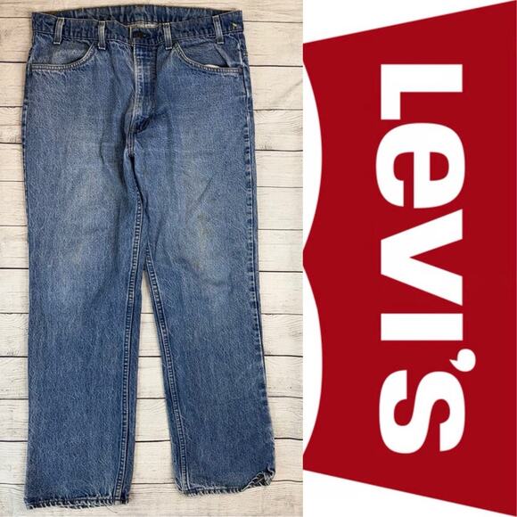 Levi's VINTAGE Orange Tab 519 - 0217 Straight Leg Jeans Men's Size 36x30 - Picture 1 of 8
